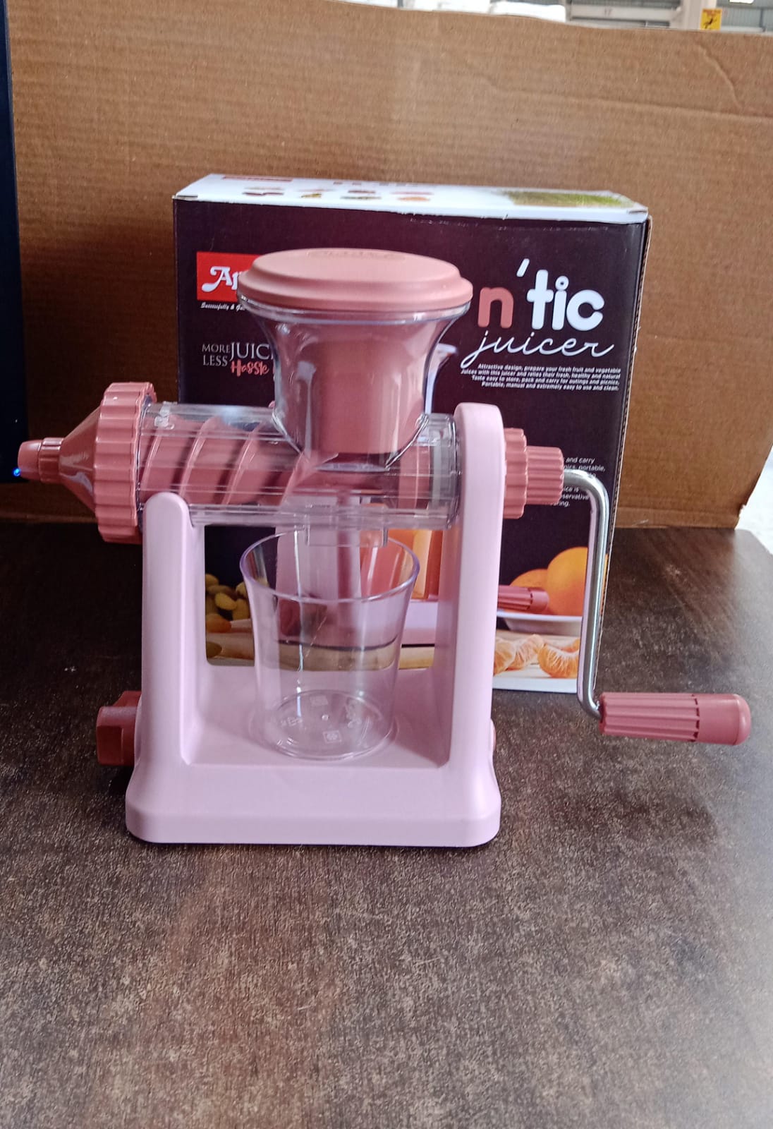 Apex Manual Juicer side view