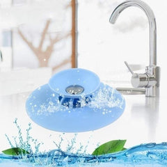 Multicolor silicone drainer cover fitting sink
