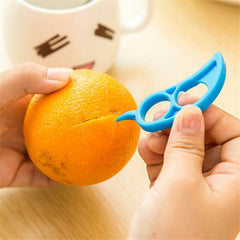 Creative snail ring-shaped orange peeler