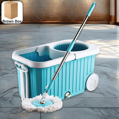 Apex Magic 360Â° Spin Mop with stainless steel spinner and bucket