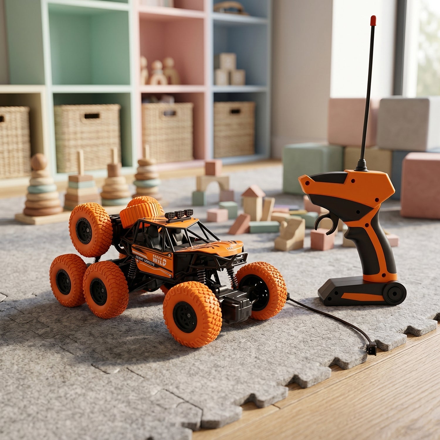 Rock Climber Remote Control car rear view