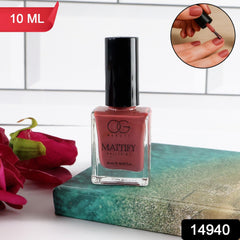 OG Beauty Bubblegum Matte Nail Polish