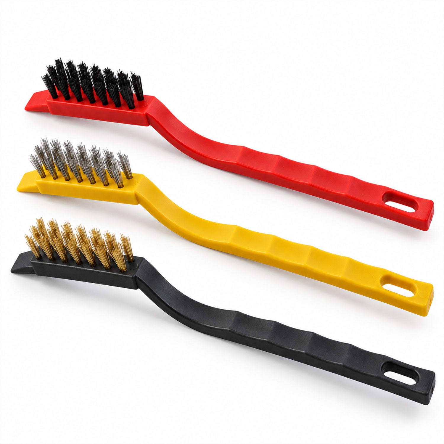 Coloured Handle Wire Brushes