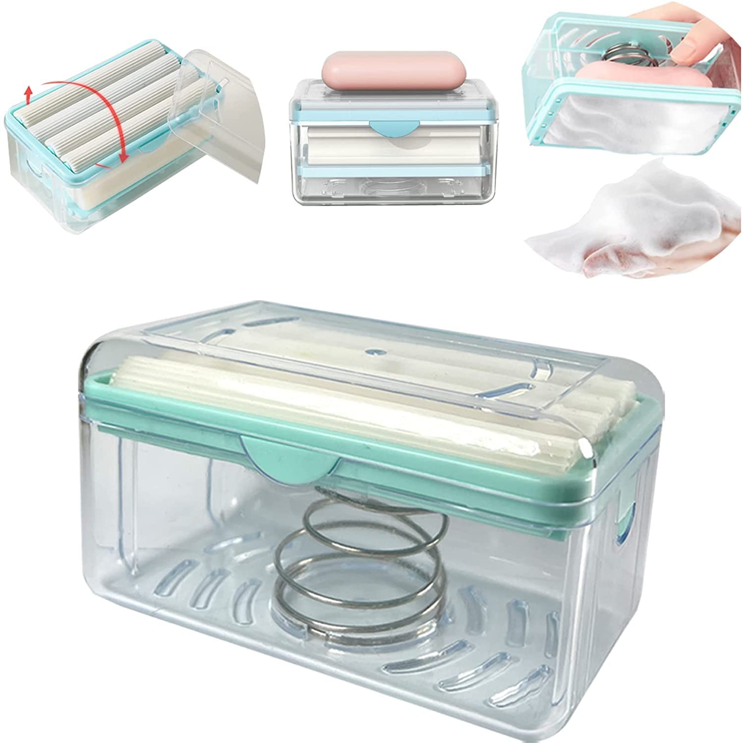 2-in-1 Portable Soap Roller and Dispenser