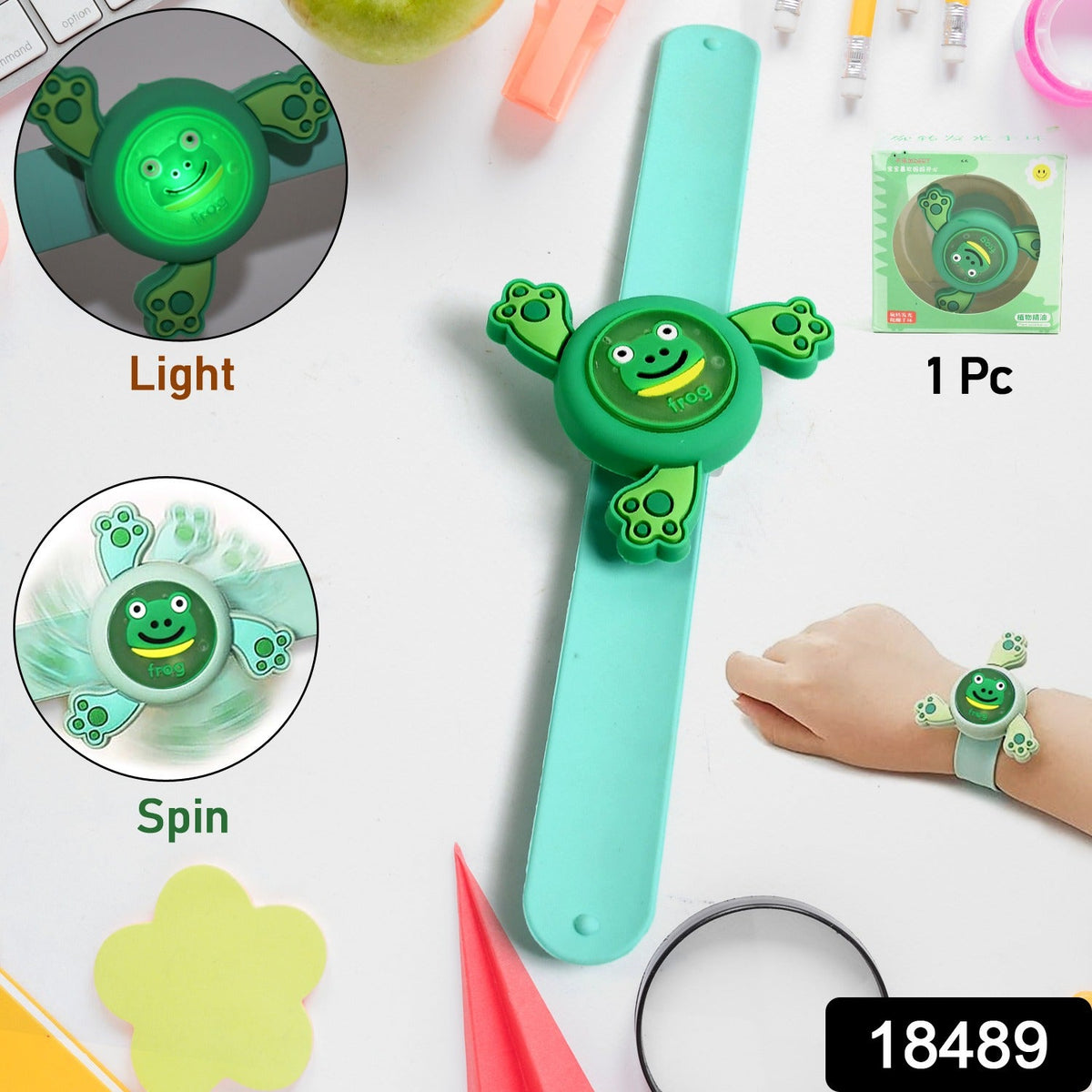 Twirl & Shine Wrist Band with LED Lights