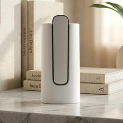 Automatic water dispenser with folded spout
