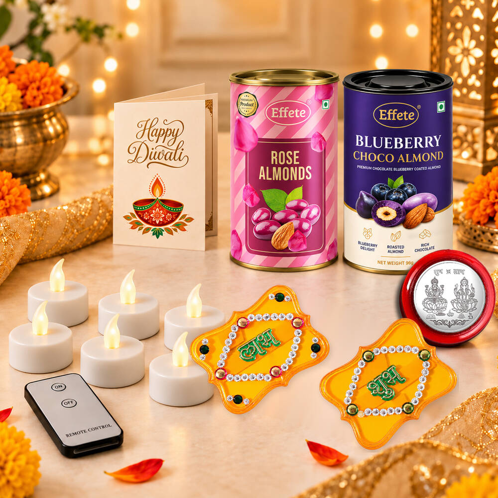 LED Tealight Chocolate Gift Set