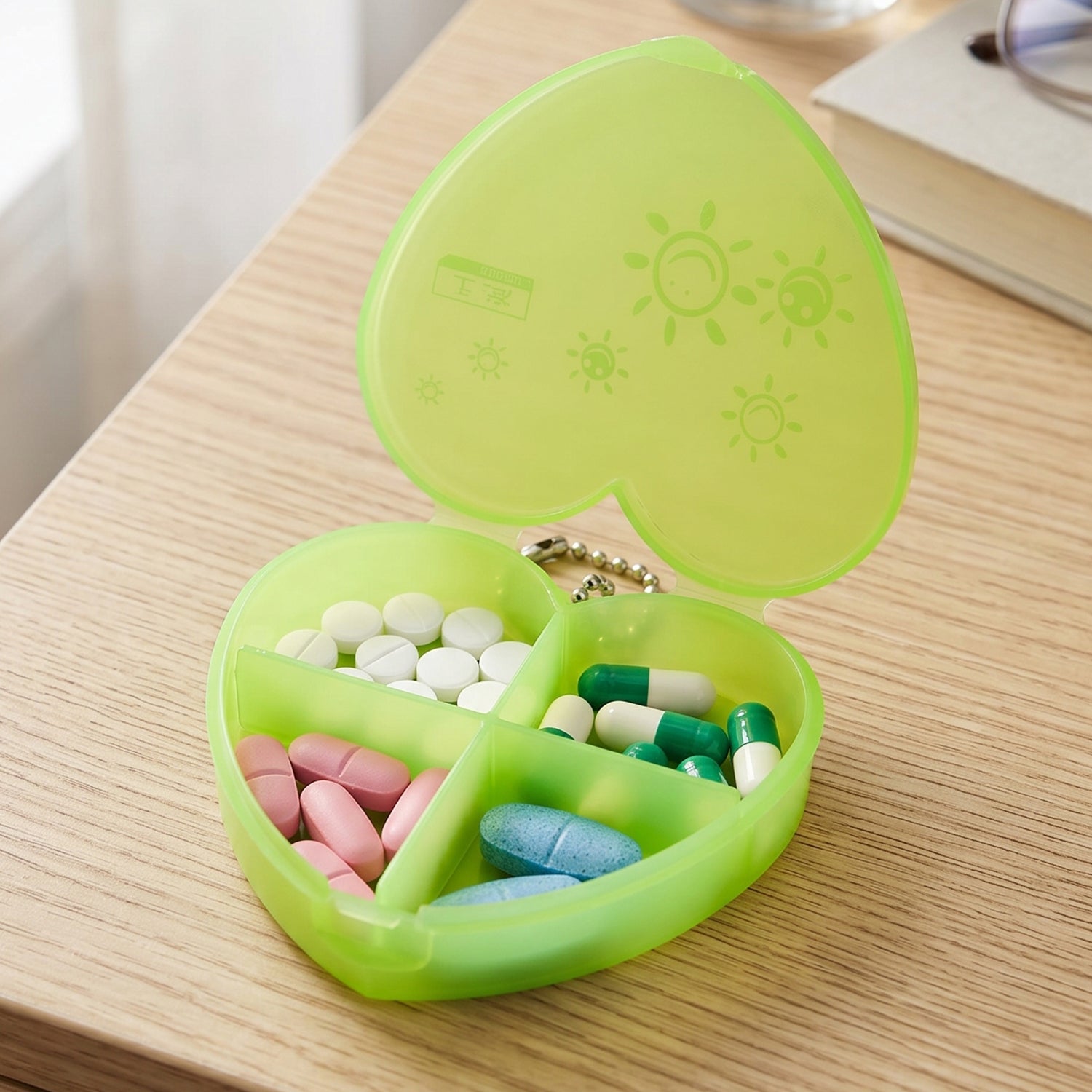 Pill organizer used during travel
