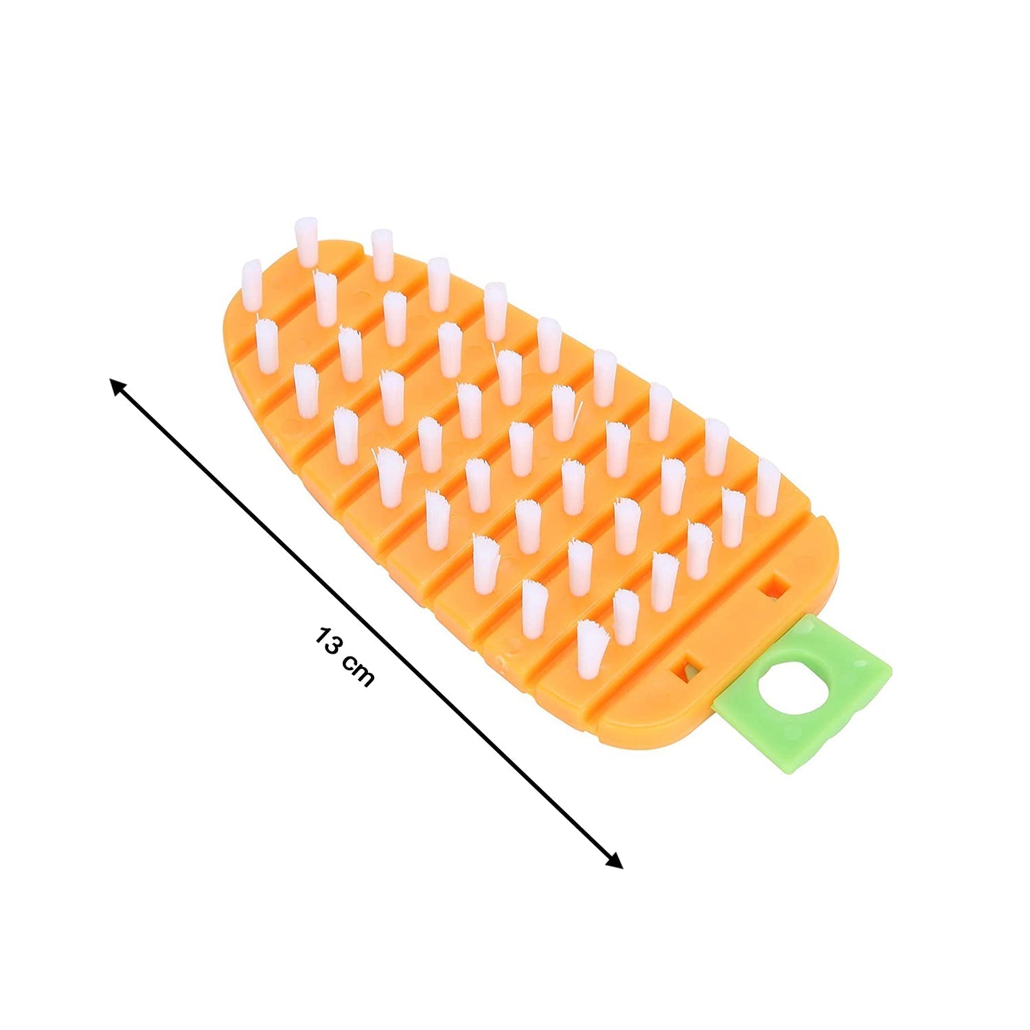 2950 Vegetable Scrubbing Brush, Vegetable Scrubber Nonâ€‘Toxic Fruit Brush Carrot Shape Vegetable Brush for Potato for Vegetable DeoDap