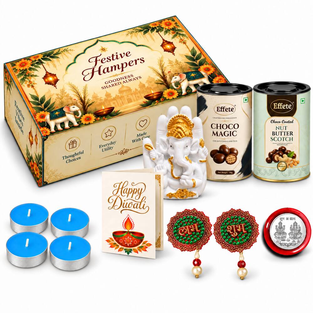 Choco Magic and Butterscotch Ganesh Hamper