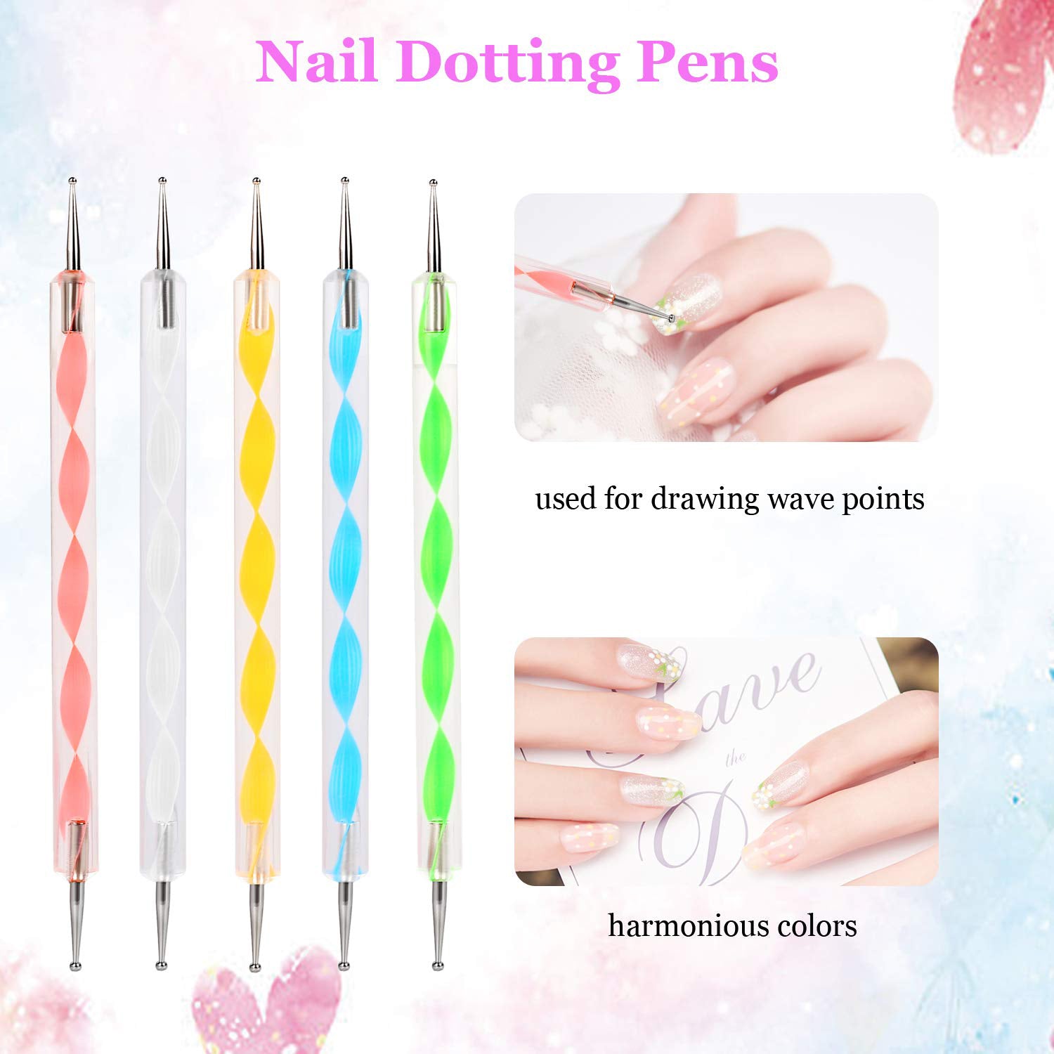 Alternative angle of Nail Art Point Pen Set