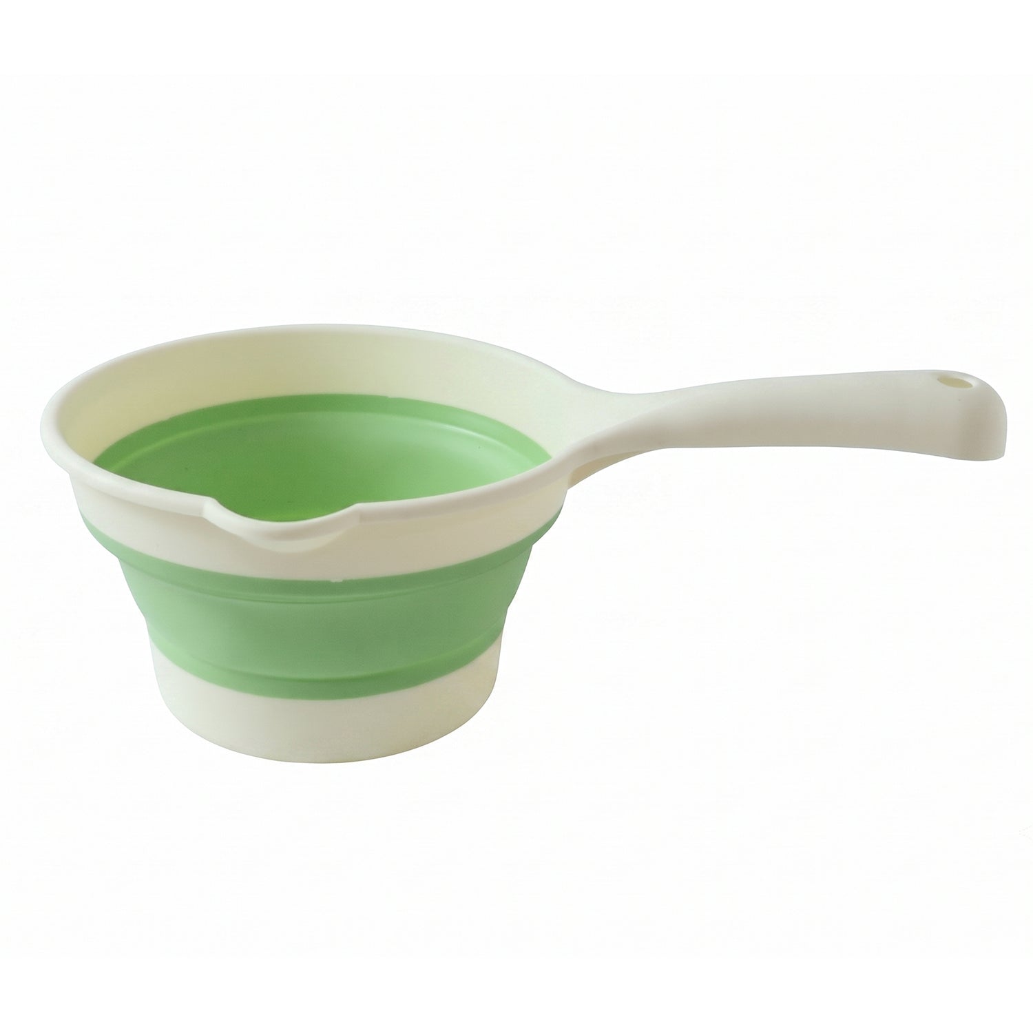 Water dipper scoop white bg