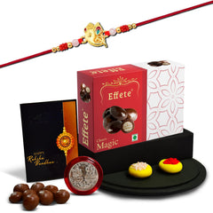 (K1_15_EM32) Rakhi Combo with Chocolate Magic 32gm, Rakhi & Chocolate for brother, Rakhi with chocolate, rakhi with gift, Rakhi Combo, Set of 1 Rakhi, Chocolate