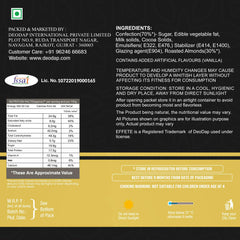 (K1_325_CA) Rakhi Combo with Chocolate Almonds 96gm, Rakhi for brother with gift, chocolate gift pack, rakhi with Chocolate Gift Hemper, Fancy Rakhis for men, Set of 1 Rakhi