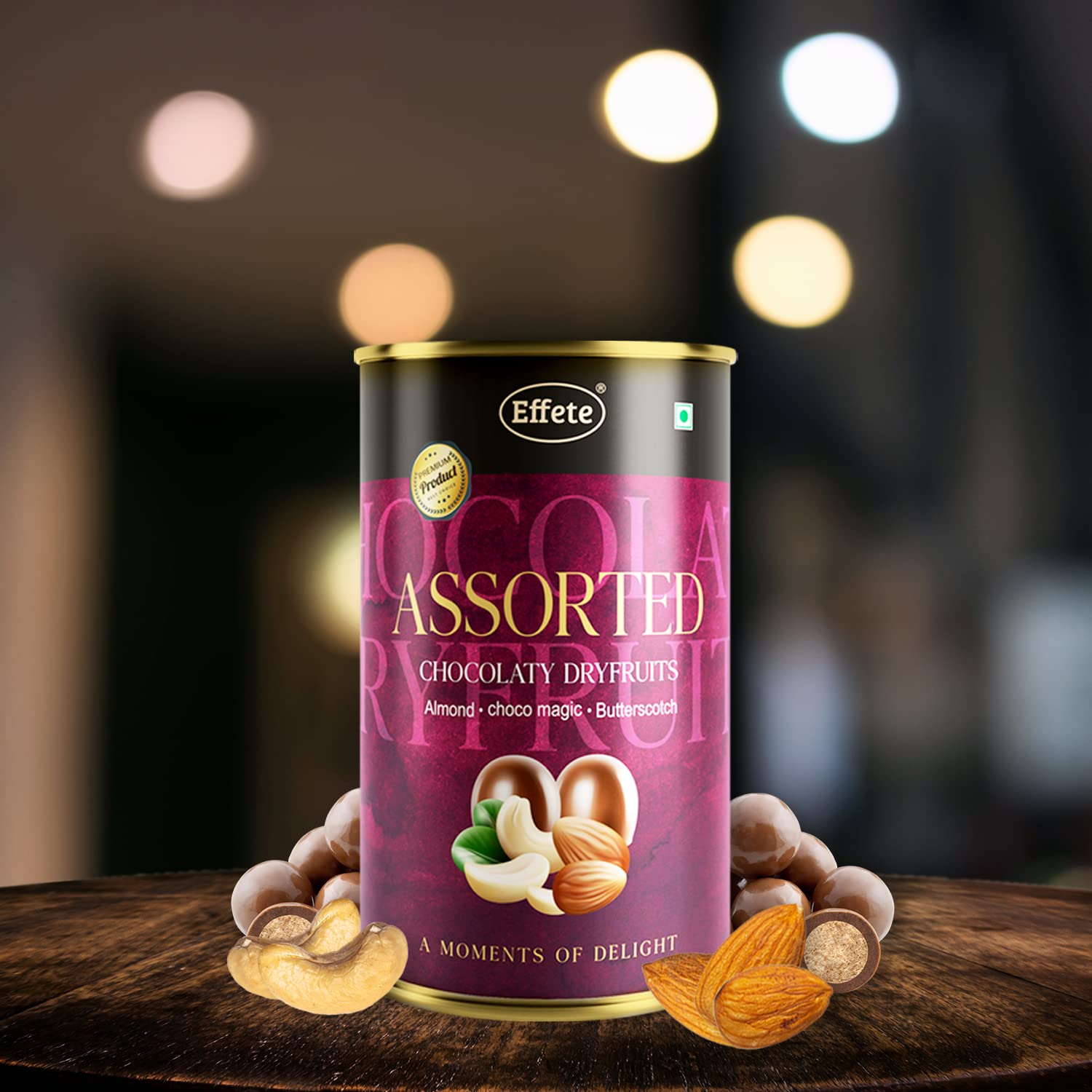 (K3_362+401+402_AS) Rakhi Combo with Assorted Chocolate Dryfruits 96gm| Rakhi for brother with gift | Fancy Rakhis for men stylish |rakhi combo for brother | Set of 3 Rakhi |  Chocolate |