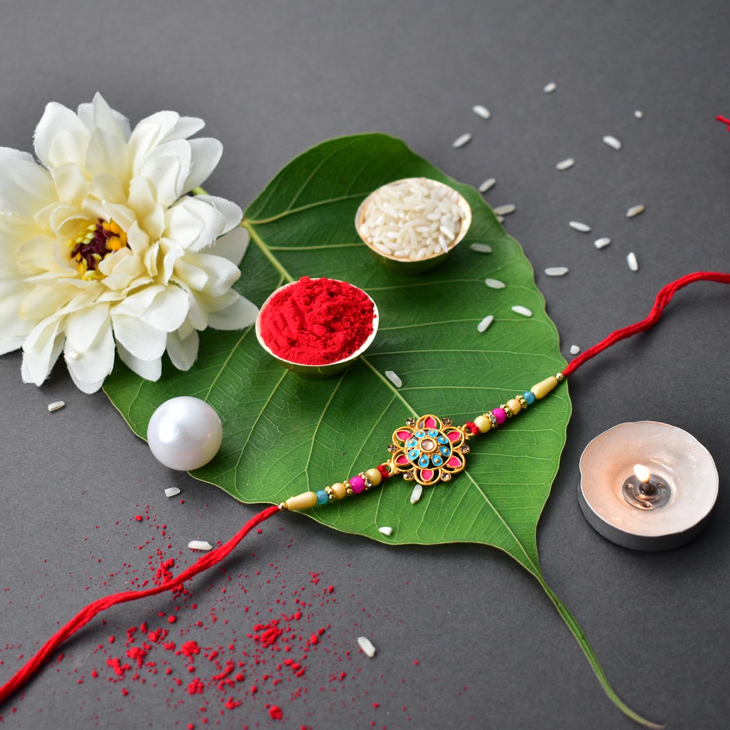 (K2_548+549_CM) Rakhi Combo with Chocolate Magic, Rakhi & Chocolate for brother, Rakhi with chocolate, rakhi with gift, Rakhi Combo, Set of 2 Rakhi,  Chocolate