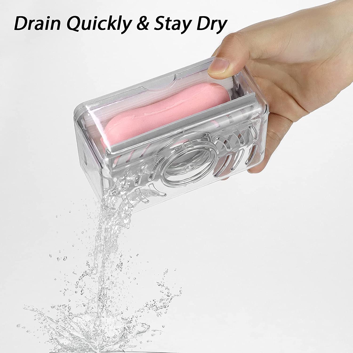 Travel-friendly portable soap roller container