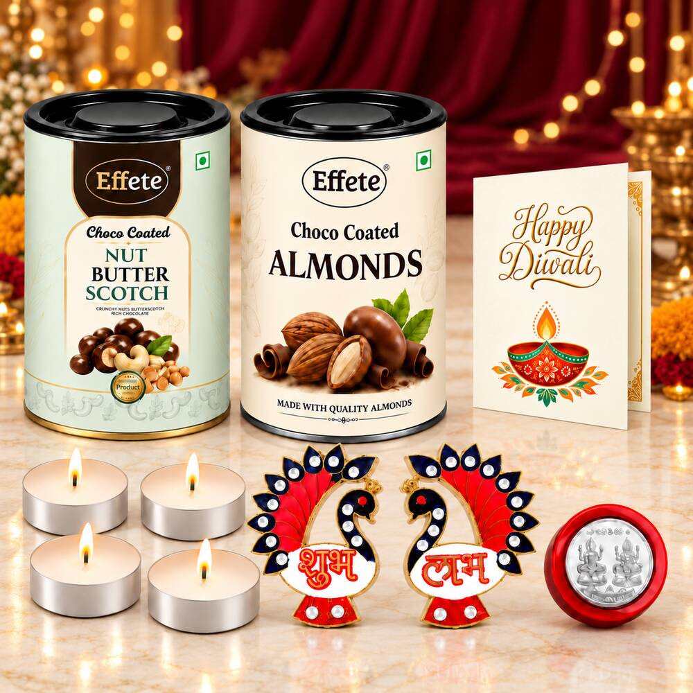 Tealight and Sweets Gift Combo