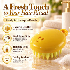 Hanging Loop Shampoo Brush