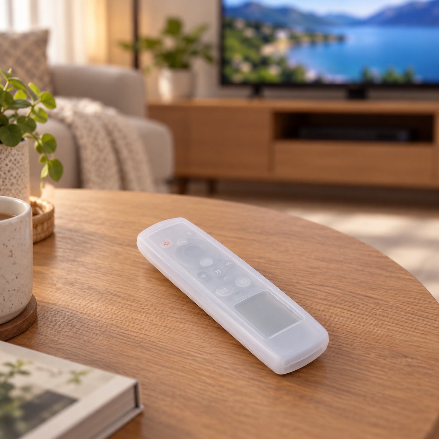 Medium silicone remote control cover grip protection
