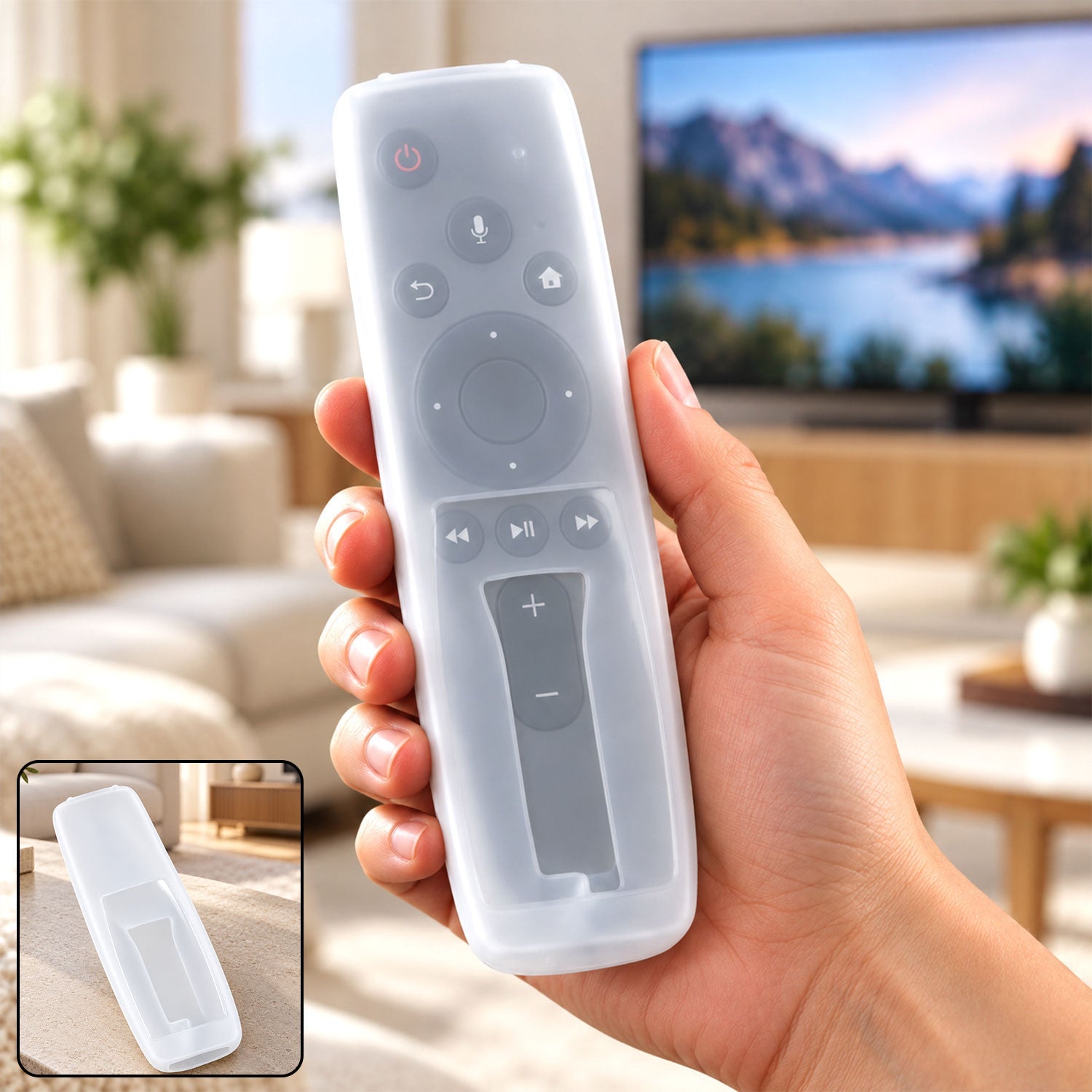 Remote cover fit view