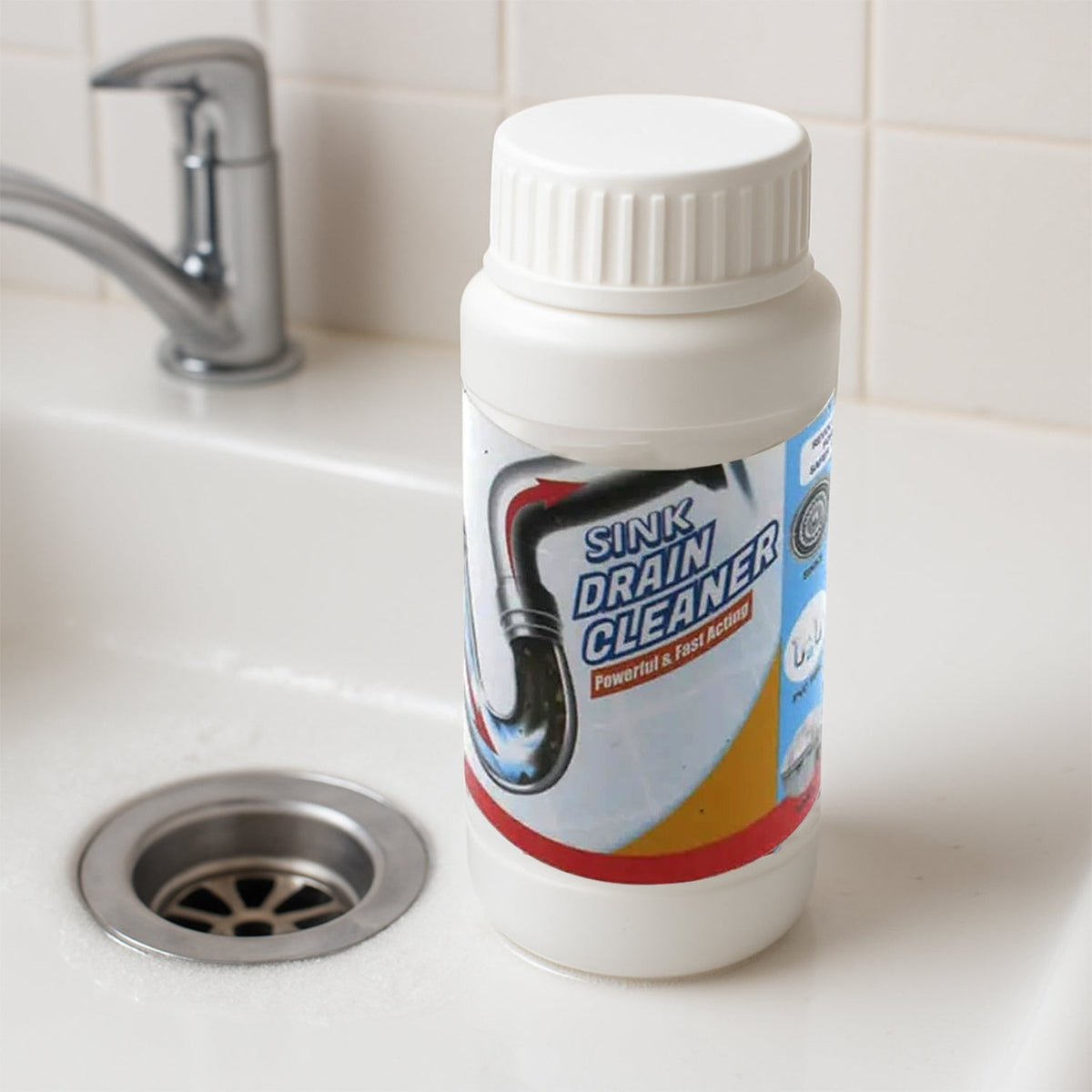 Powerful Portable Sink & Drain Cleaner â€“ Super Clog Remover Powder Agent