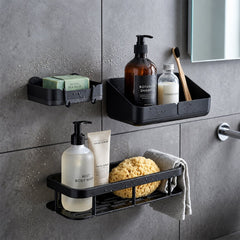 Black Plastic Shower Organizers