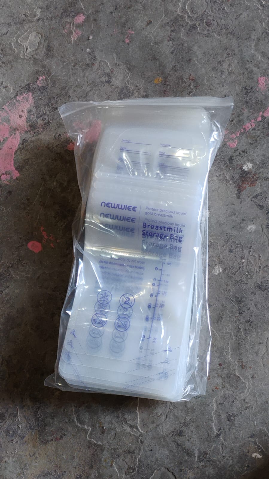 Set of Breastmilk Storage Bags
