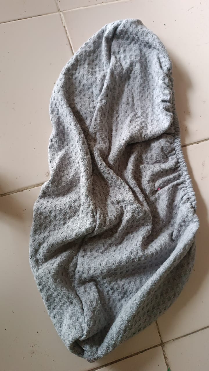 Premium Soft Microfiber Hair Drying Towel Wrap Cap (1 Pc)