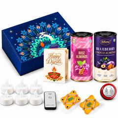 Rose Almond and Blueberry Almond Diwali Hamper