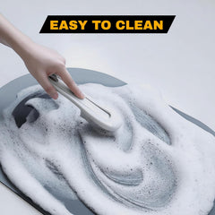 Close-up of DeoDap bath mat velvet surface texture