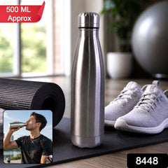 Stainless steel water bottle with packaging