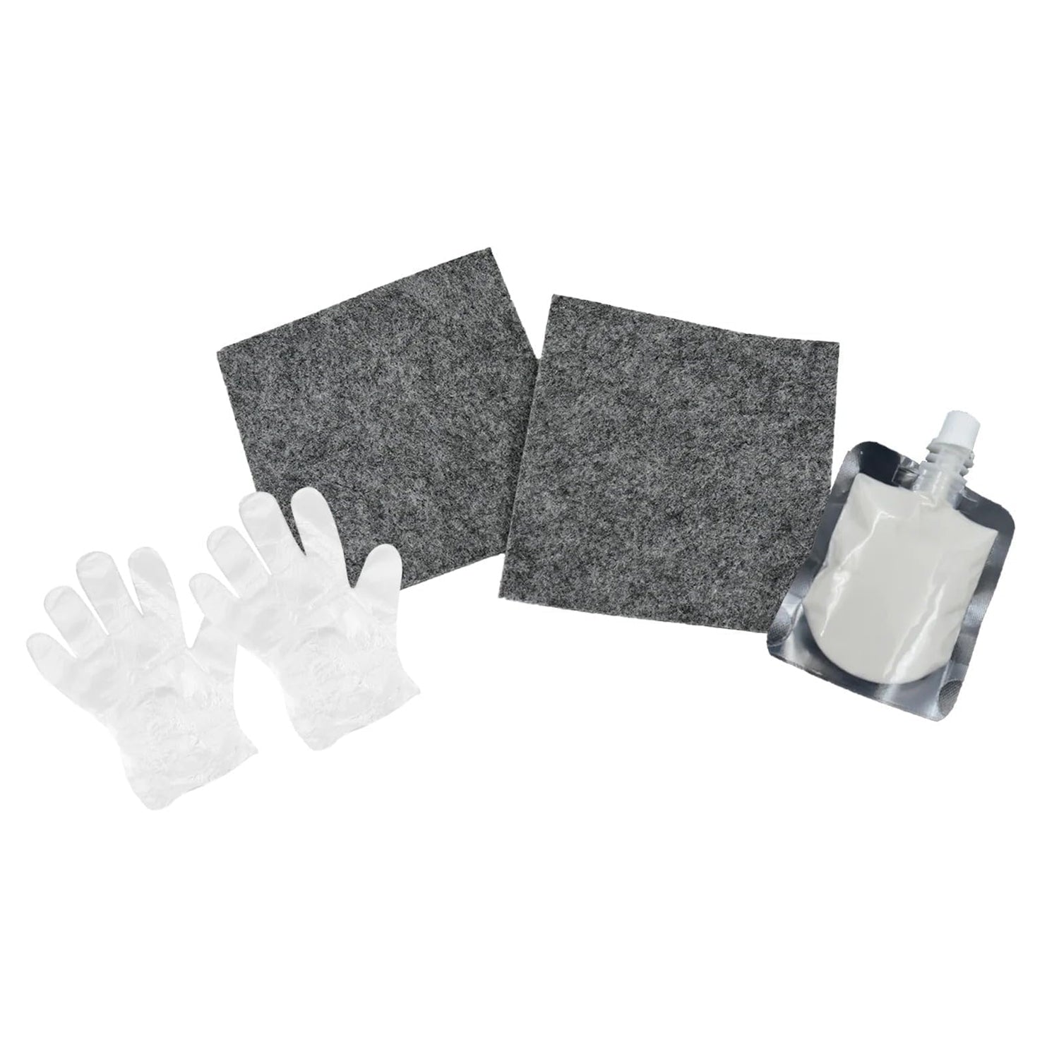 Nano Magic Scratch Remover Cloth kit packaging with white background