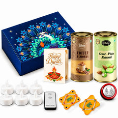 Kesar Pista Almond and Coffee Almond Diwali Hamper