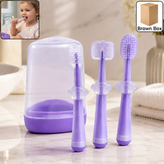 Soft Baby Toothbrush Set â€“ Gentle on Gums, Easy to Use for Toddlers