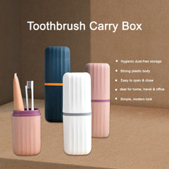 BrushedUp portable toothbrush case set pack
