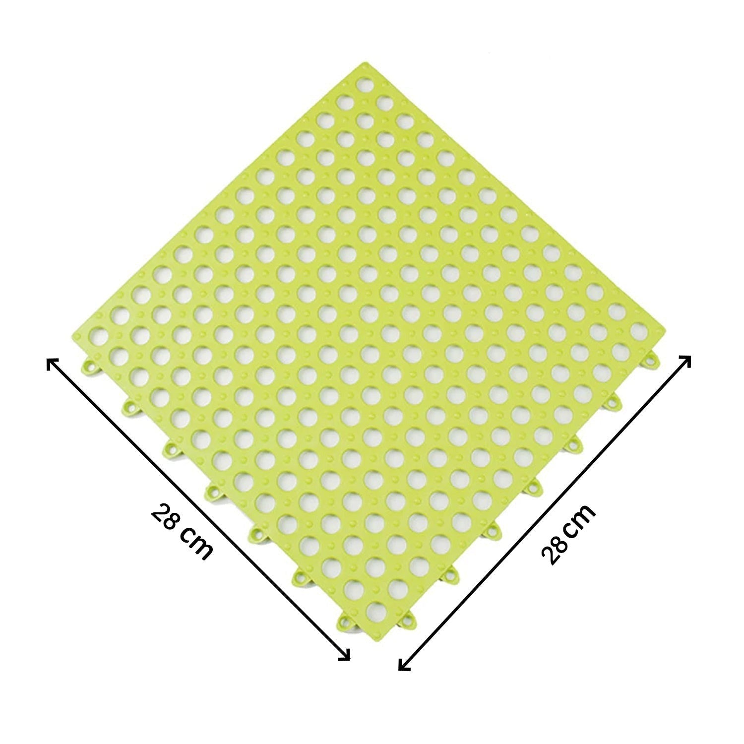 DeoDap Bath Anti-Slip Mat Prevent Slippery Surfaces - alternative angle