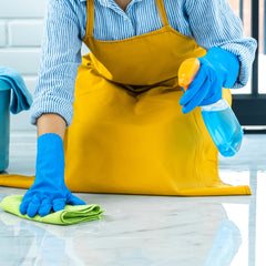 2-Pair Large Blue Multipurpose Gloves â€“ Ideal for Washing, Gardening & Cleaning