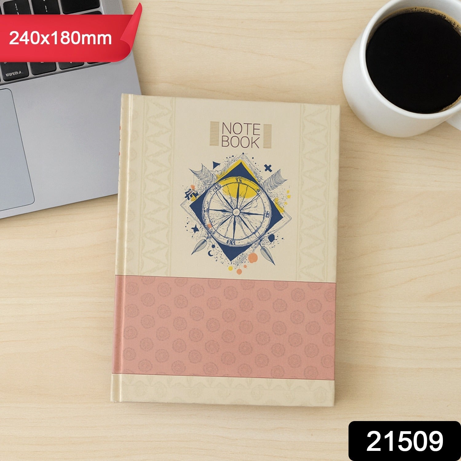 Ruled pages notebook for neat writing