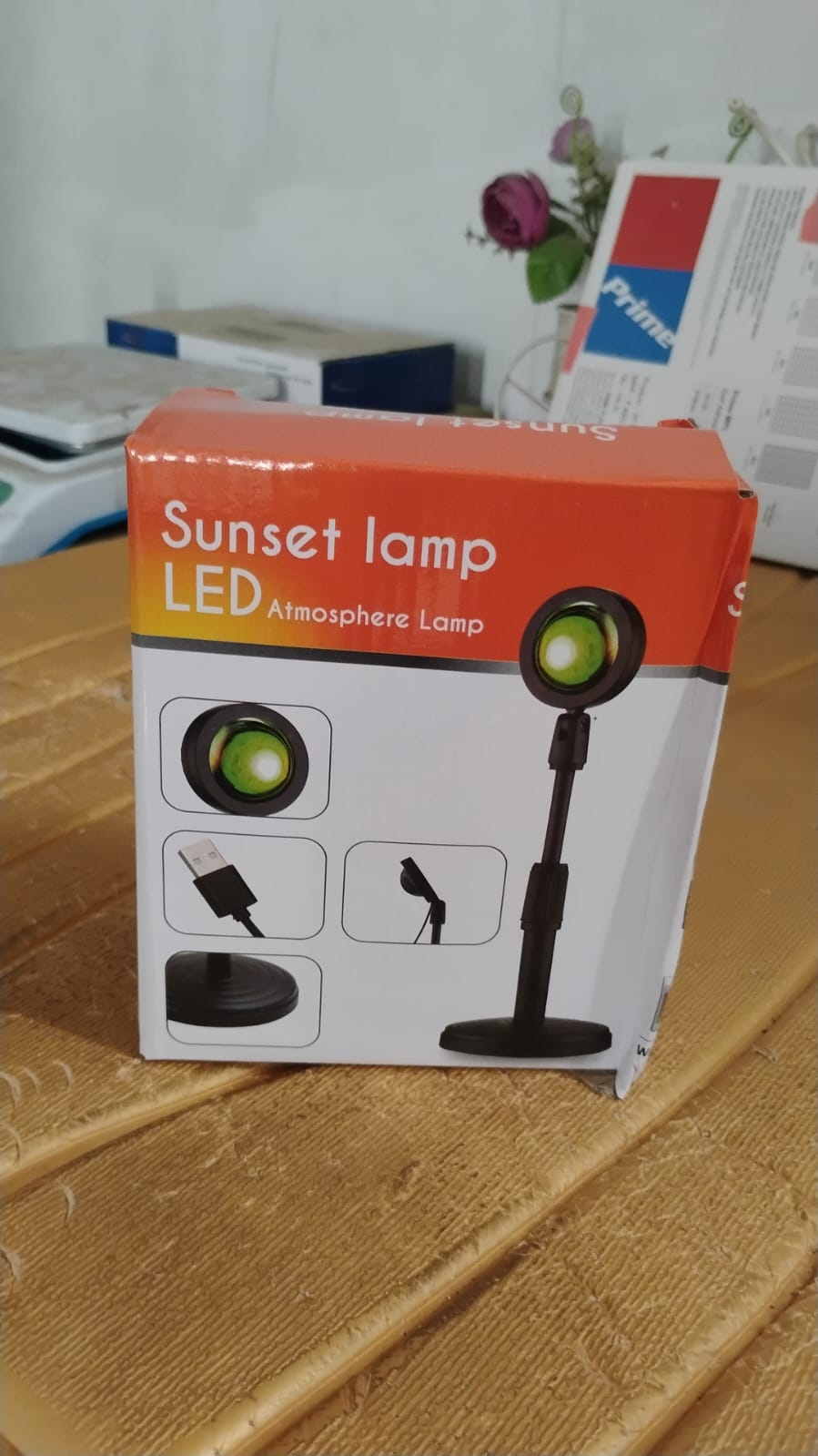 Multi Colors Sunset Lamp Projection detailed view