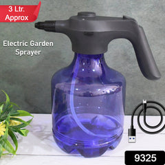 Electric 3L Garden Sprayer â€“ Automatic, Rechargeable Watering Can for Fertilizing (1 Pc)