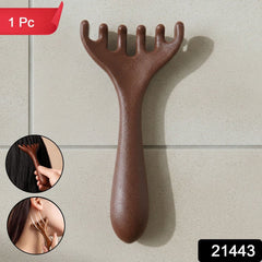 Manual Wooden Style Head & Neck Scalp Massager (1 Pc)