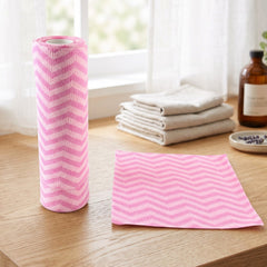 Close up of the absorbent cloth texture