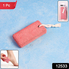 Rectangular Foot Pumice Stone for Dead Skin & Callus Removal (1 Pc)