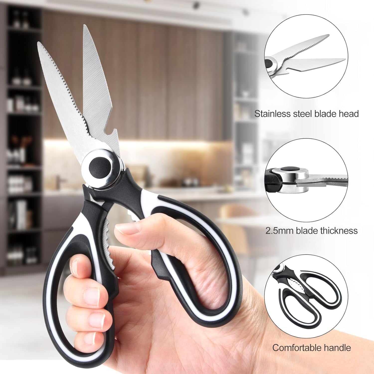 Multi scissor cutting features