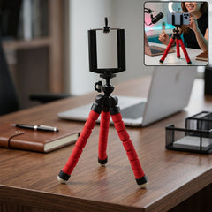 Mini flexible tripod stand for mobile phone
