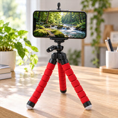 Mini flexible phone tripod - main lifestyle image
