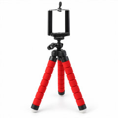 Mini flexible phone tripod - white background product