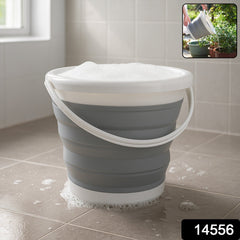 Collapsible Folding Bucket for Cleaning, Car Wash, Gardening & Travel (1 Pc / 23x16 Cm)