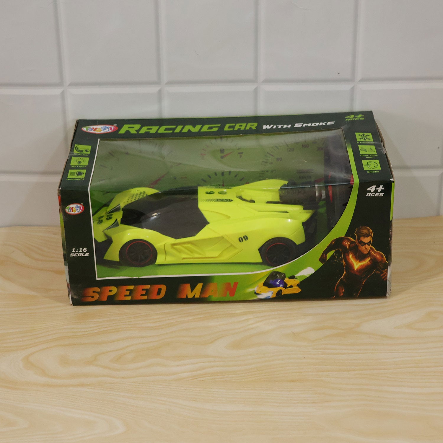 RC racing car kids play use